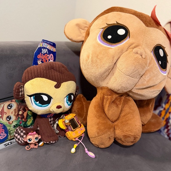 LPS Monkey Toy Set - Picture 1 of 1